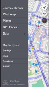 CycleStreets app screenshot 2